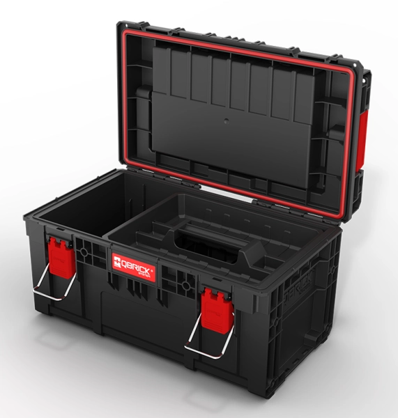 Skrzynka na narzędzia czarna Qbrick System Prime Toolbox 250 Expert