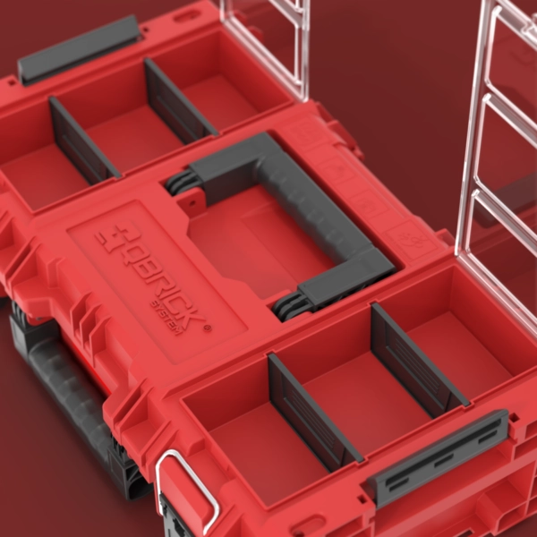 Walizka narzędziowa Qbrick System Prime Toolbox 150 Profi Red Ultra HD Custom
