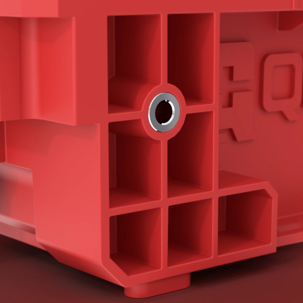 Walizka narzędziowa Qbrick System Prime Toolbox 150 Profi Red Ultra HD Custom