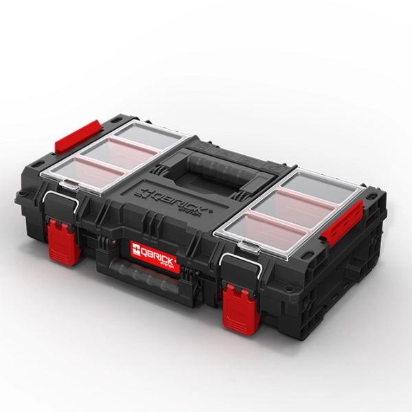 skrzynka na narzędzia czarna Qbrick System Prime Toolbox 150 Profi