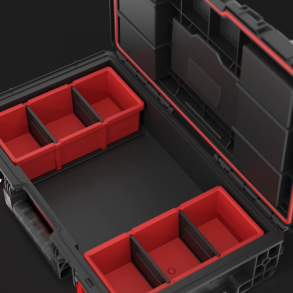 Walizka narzędziowa czarna Qbrick System Prime Toolbox 150 Profi