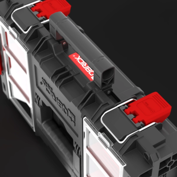 Walizka na narzędzia czarna Qbrick System Prime Toolbox 150 Profi