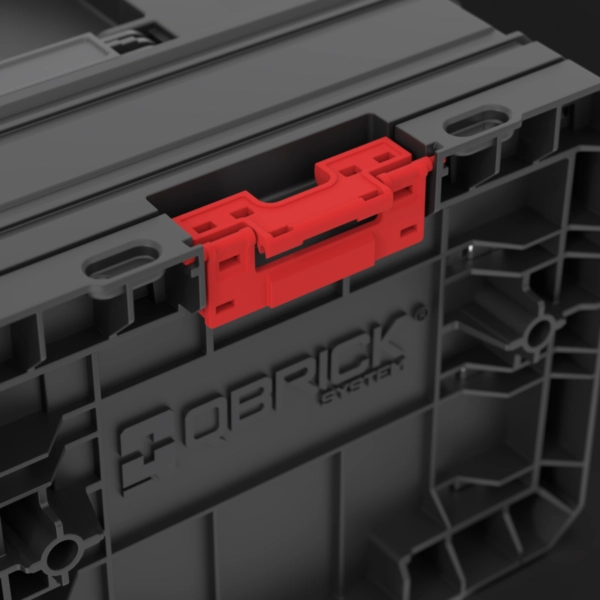 Skrzynka na narzędzia czarna z szufladami Qbrick System Pro Drawer 3 Toolbox 2.0 Basic