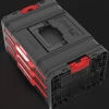 Skrzynka na narzędzia czarna z szufladami Qbrick System Pro Drawer 3 Toolbox 2.0 Basic