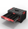 Skrzynka na narzędzia czarna z szufladami Qbrick System Pro Drawer 3 Toolbox 2.0 Basic