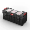 Skrzynka narzędziowa z organizerem czarna Qbrick System Pro 600 Profi