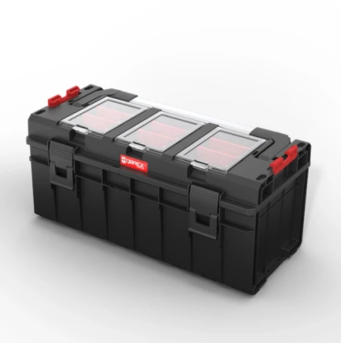 Skrzynka narzędziowa z organizerem czarna Qbrick System Pro 600 Profi