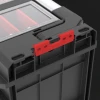 Skrzynka narzędziowa z organizerem czarna Qbrick System Pro 600 Profi