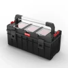 Skrzynka narzędziowa czarna Qbrick System Pro 600 Profi z organizerem