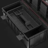 Skrzynka na narzędzia Qbrick System Pro 600 Profi z organizerem czarna
