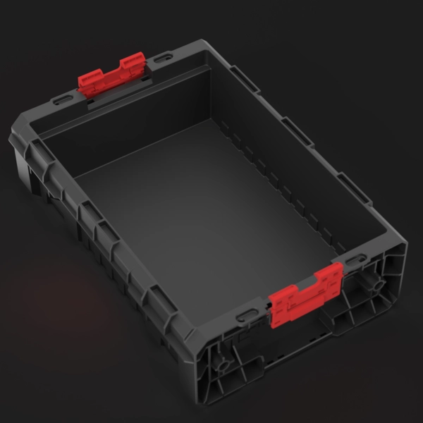Skrzynka narzędziowa otwarta czarna Qbrick System Pro Box 130 2.0