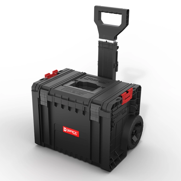 Skrzynka narzędziowa na kółkach czarna Qbrick System Pro Cart 2.0