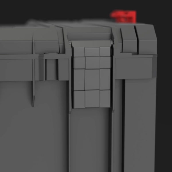 Skrzynia narzędziowa na kółkach czarna Qbrick System Pro Cart 2.0