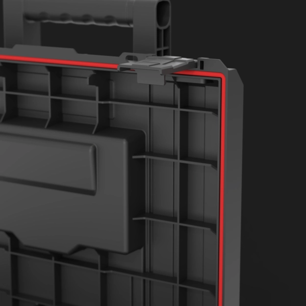 Skrzynka narzędziowa na kółkach czarna Qbrick System Pro Cart 2.0