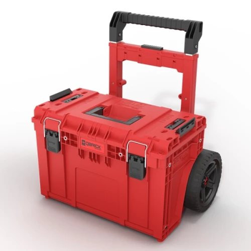 Skrzynia na narzędzia na kółkach czerwona Qbrick System Prime Cart Red Ultra HD Custom