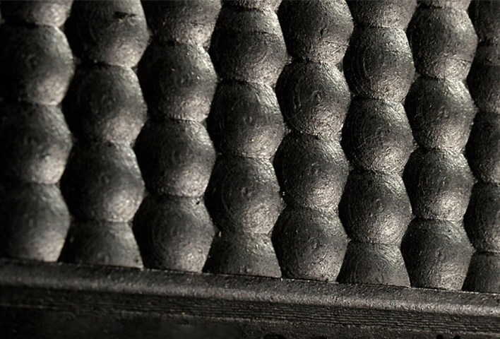 Mata legowiskowa do budynków inwentarskich 120 x 180 cm DB 1.5 - powierzchnia górna zbliżenie