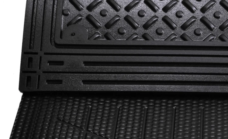 Mata gumowa legowiskowa do obory dla zwierząt inwentarskich DB 1.5 120x180 cm - część maty umożliwiająca regulację