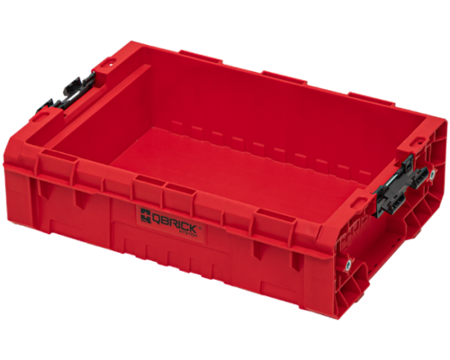 Skrzynka narzędziowa otwarta czerwona Qbrick System Pro Box 130 2.0 Red Ultra HD Custom