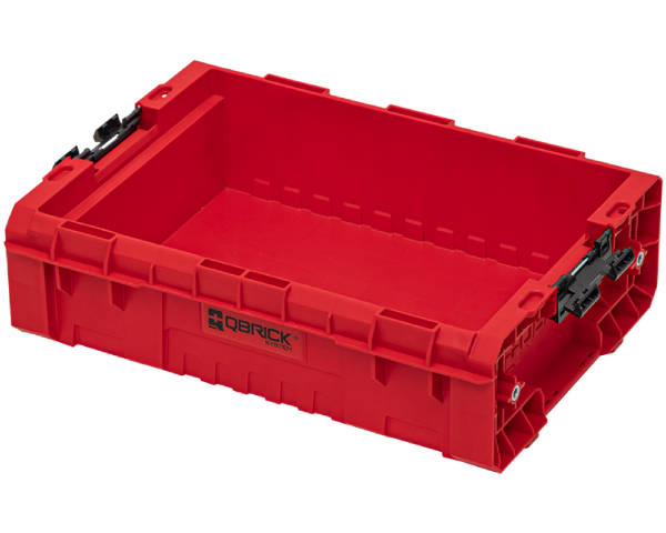 Skrzynka narzędziowa otwarta czerwona Qbrick System Pro Box 130 2.0 Red Ultra HD Custom