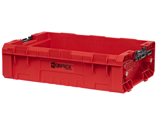 kosz narzędziowy czerwony Qbrick System Pro Box 130 2.0 Red Ultra HD Custom