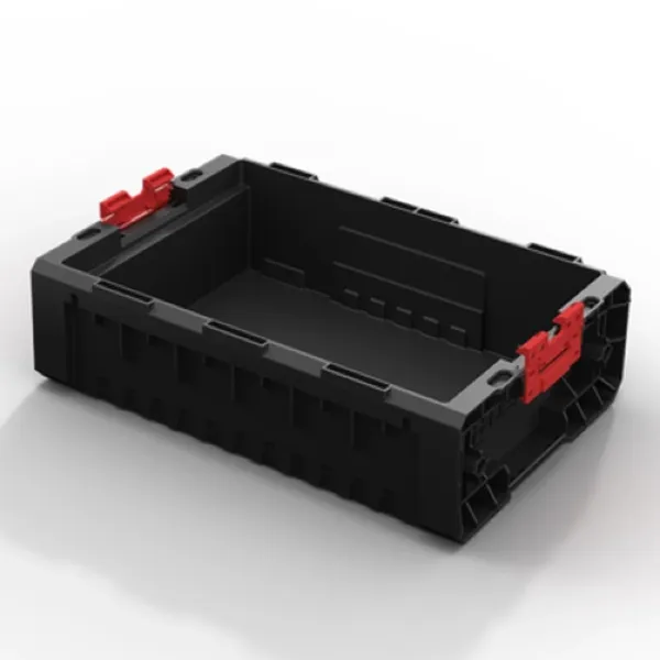 Kosz na narzędzia czarny Qbrick System Pro Box 130 2.0