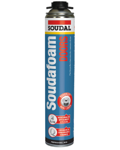 Pianka montażowa do drzwi pistoletowa Soudafoam Doors 750 ml