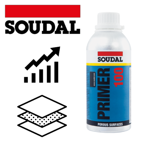 Środek do gruntowania Primer 100 - oryginalny uni-grunt od Soudal