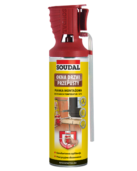 Pianka montażowa zimowa wielokrotnego użytku Soudal 500ml