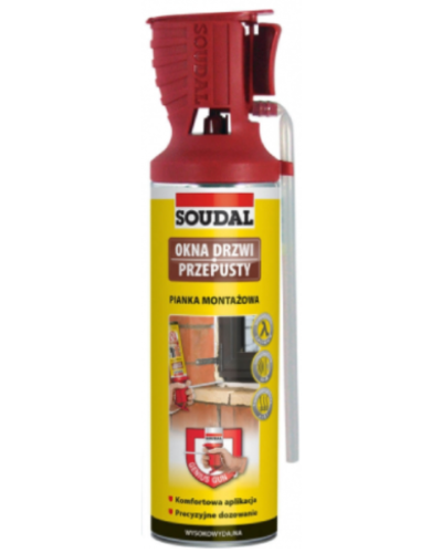 Pianka montażowa z aplikatorem Genius Gun 500 ml