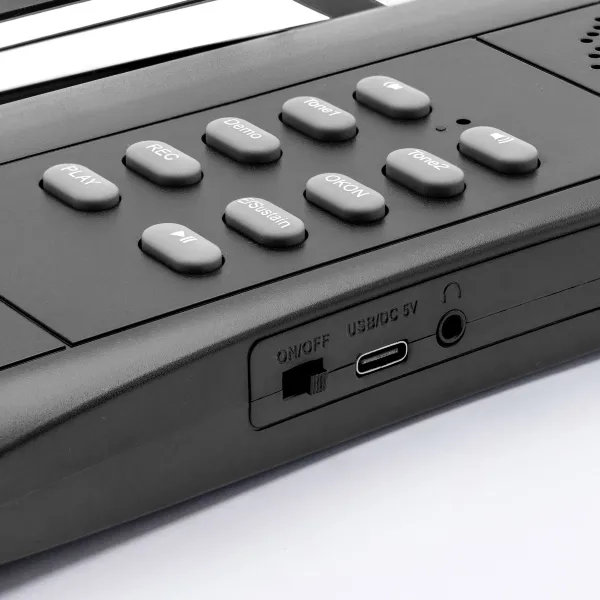 mini pianino elektroniczne dla dzieci Huslog ZE-0126 - różne tryby i wejście na słuchawki