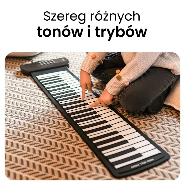 mini organy dla dzieci Huslog ZE-0126 - z wieloma trybami i funkcjami