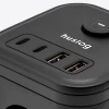 Przedłużacz kostka z USB Huslog - 2 x port USB-C i 2 x USB-A
