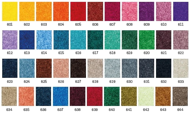 Kolory dywanów z własnym nadrukiem