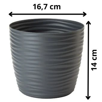 wymiary doniczki Sahara Round Petit