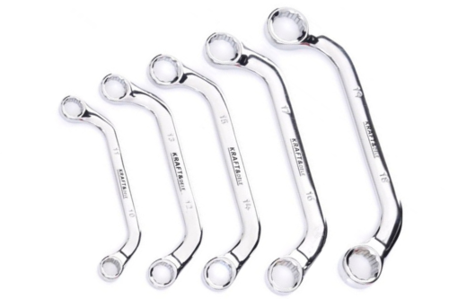 Klucze płasko oczkowe zestaw 47 elementów 6-32 mm KD10999