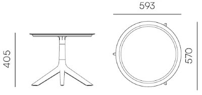 stół ogrodowy Rimo wyniary