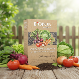 Organiczny nawóz Bopon do warzyw i upraw na podwyższonych grządkach