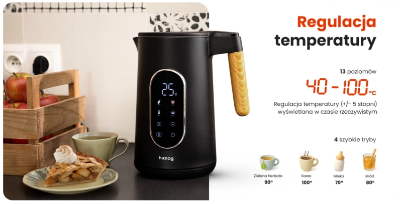 czajnik z regulacją temperatury Huslog kupisz w stamats.pl - baner