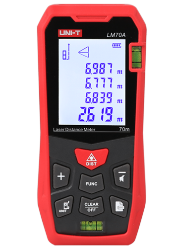 
dalmierz laserowy o zasięgu 70m