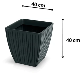 donica-kwadratowa-czarna-40-cm-fero-square-wymiary