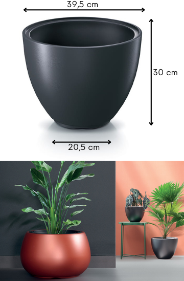 elegancka donica heos 40 litrow - wymiary