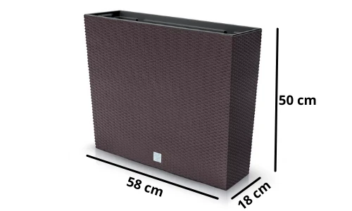 donica-wysoka-prosperplast-rato-case-tower-brazowa-wymiary