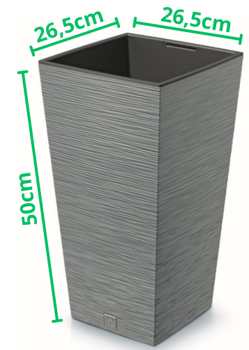 donica na kwiaty wysoka wymiary