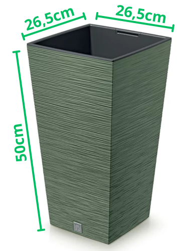 donica na kwiaty wysoka wymiary