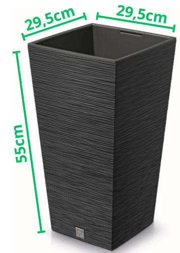 donica na kwiaty wysoka wymiary