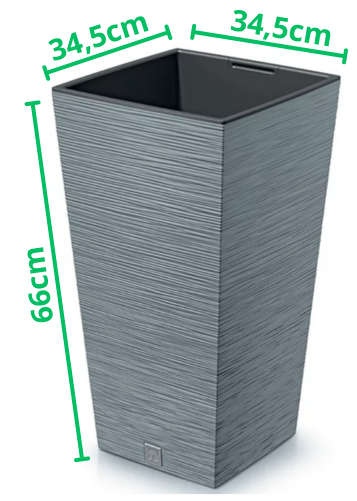 donica na kwiaty wysoka wymiary