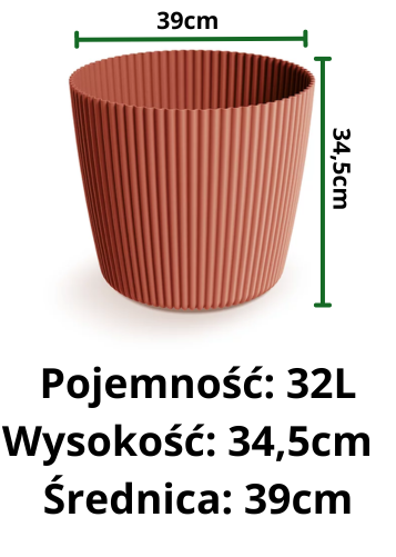 donica na kwiaty DMI400 wymiary