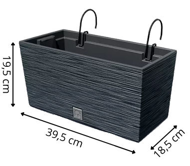 wymiary doniczki wiszacej na balkon furu prosperplast