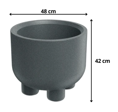 doniczka-na-nozkach-szara-48-cm-molta-wymiary