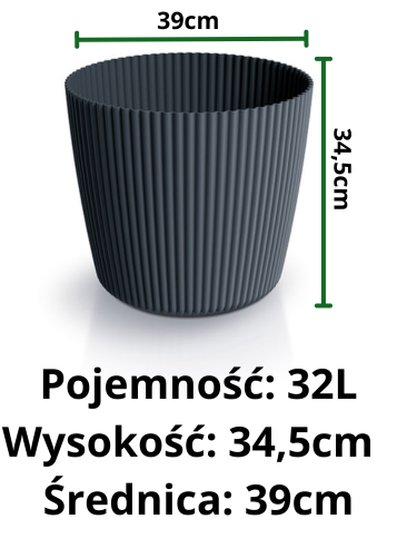 donica na kwiaty DMI400 wymiary